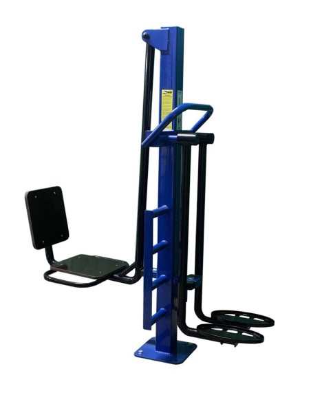 Уличный тренажер жим ногами, разведение ног AVU059