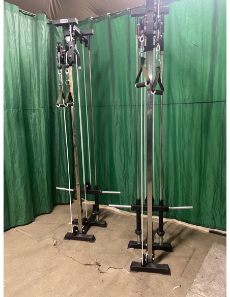 Кроссовер с регулируемыми двойными блоками, свободный вес, пристенный AV324/80