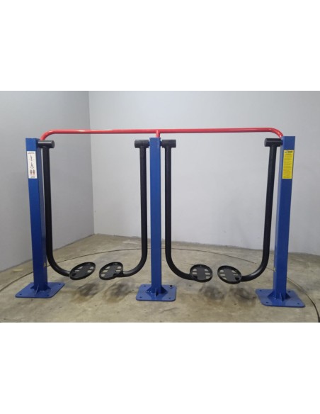 Уличный тренажер шаговый двойной AVU017