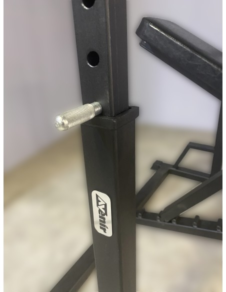 Скамья с изменяемым углом наклона со стойками у спинки AV102/50