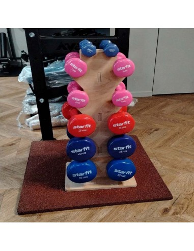 Стойка для аэробных гантелей 5 пар AV658/80