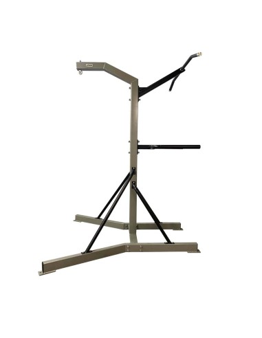 Стойка для боксерского мешка с брусьями и...