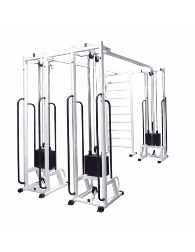 Блочная рама тройная со шведской стенкой МТБ-6...